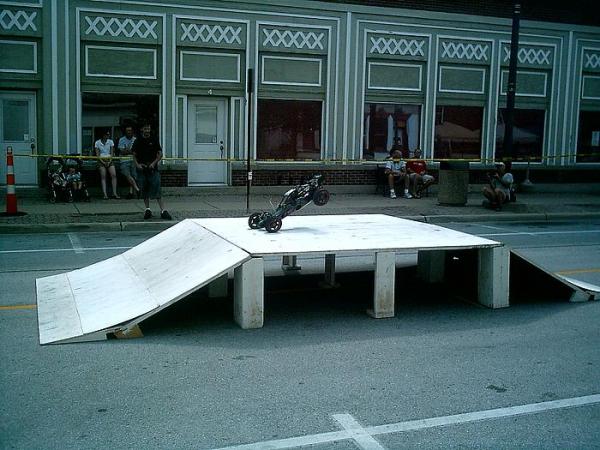 My Baja 5b crash landing